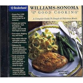 williams sonoma guide to good cooking users guide by Broderbund