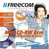 Review Freecom 17468 / Freecom - 5 x CD-RW (8cm) - 185 MB - jewel case - storage media (pack of 5 )