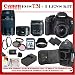 Canon EOS T3i DSLR Camera with 3 Canon Lens Pro Pack: Includes - Canon EF-S 18-55mm f/3.5-5.6 IS Lens - Canon Zoom Telephoto EF 75-300mm III - Canon EF 50mm f1.8 II Autofocus Lens, Also Includes Deleuxe Backpack, 2 Extra Batteries & Travel Charger, 16GB SDHC Card & Card Reader, 3 Piece Pro Filter Kit with 2 Extra UV Filters and much more...