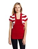 My Michelle Juniors Twofer Ruffle Top With Shrug