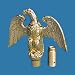 EAGLE 5IN (PERCHED) W/FRL GOLD Image