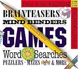 Brainteasers, Mind Benders, Games, Word Searches, Puzzlers, Mazes & More Calendar 2006 (Page a Day Colour Calendar)