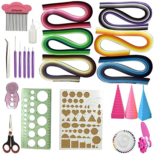 24 in 1 Quilling Kits Collection with Quilling Paper (XL1)