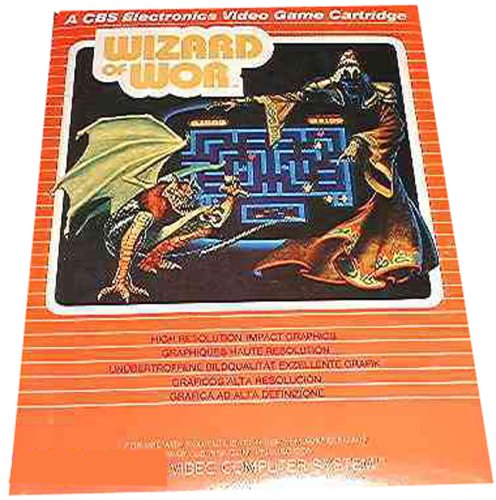 Childrens Toyshop  Video Games : Wizard Of Wor  ( Atari 2600 )