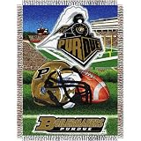Purdue Boilermakers NCAA Woven Tapestry Throw (Home Field Advantage) (48 x60 )