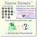 Timeline Treasures European Charm Bracelet Charms and Beads For Women, DIY Jewelry, Flower Blossoms