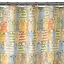Meow Shower Curtain - Multi (70x72")