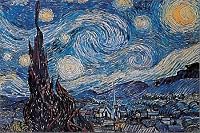 Vincent Van Gogh (The Starry Night) Art Poster Print -  24