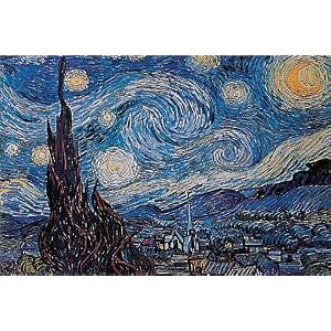 Starry Night, c. 1889 Art Styles Poster Print by Vincent van Gogh, 36x24