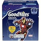 GoodNites Bedtime Pants for Boys, Small/Medium, 44 Count