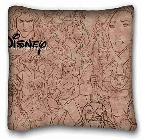 Soft Pillow Case Cover ( Lilo and Stitch ) Pillowcase Cushion Cover Design Standard Size 20x30 inches One Sides suitable for Twin-bed