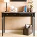 2-Drawer Writing Desk-Black
