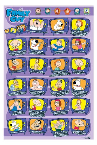 Television Posters: Family Guy - Quotes Poster - 91.5x61cm