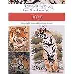 Cross Stitch Collection: Tigers (David & Charles Cross Stitch Collections) book cover