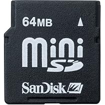 SanDisk 64 MB Mini SD Card