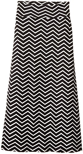 Amy Byer Big Girls' Chevron Stripe Maxi Skirt