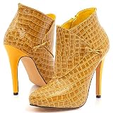 Michael Antonio Tarsus Ankle Boots 6 Mustard (Yellow)