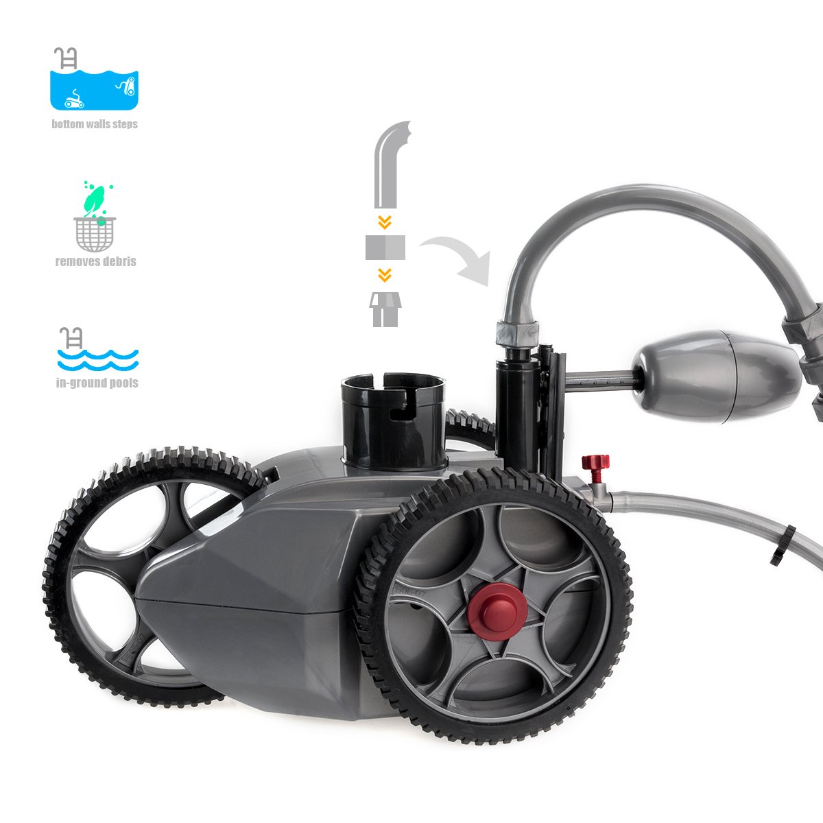 XtremepowerUS Pressure Side Pool Cleaner