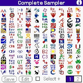 COMPLETE Edition (Lo-res) of Icons For Agendus, Datebk5, GreatDates, SplashID, MonthPlanner downloadable Software