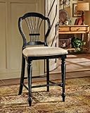 Hillsdale Furniture 4509-806 Wilshire Black Counter Stool (set Of 2)