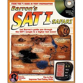 BARRONS SAT 1 SAFARI on CD-ROM