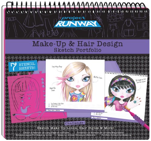 Project Runway Make-Up Design Sketch Portfolio