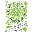 Easy Instant Home Decor Wall Sticker Decal - Ivy Wall Clock