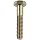 Grade 5 Steel Hex Bolt, Zinc Yellow-Chromate Plated Finish, Hex Head, UNC Threads, Meets ASME B18.2.1 Specifications, 1/4"-20 Thread Size, 1-1/4" Length, Partially Threaded, Pack Of 100