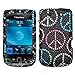 Blackberry Torch Bling Crystal Color Peace Design Case thumb