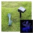 35ft 60 LED Solar String Fairy Blue Lights Outdoor Garden Xmas 35ft 60 LED Solar String Fairy Blue Lights Outdoor Garden Xmas