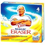 Mr. Clean Magic Eraser Foaming Cleaner Cleaning Pads, 4-Count Boxes (Pack of 3)