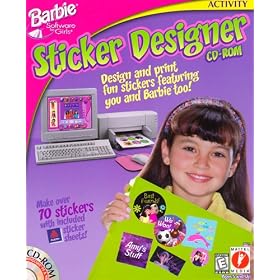 Barbie Sticker Designer