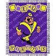 East Carolina Pirates NCAA Triple Woven Jacquard Throw (044 Series) (36x46")"