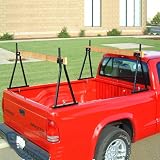 Pickup Truck Sawhorse Rack Black