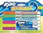 Expo Washable Fine Tip Dry Erase Markers, 6 Colored Markers