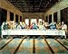 Last Supper Jesus Christ Da Vinci Unframed Art Poster Print (Framing and Wood-Mounting also available) - 16" X 20"