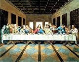 Last Supper ART PRINT POSTER RARE Jesus Christ da Vinci - 19x13