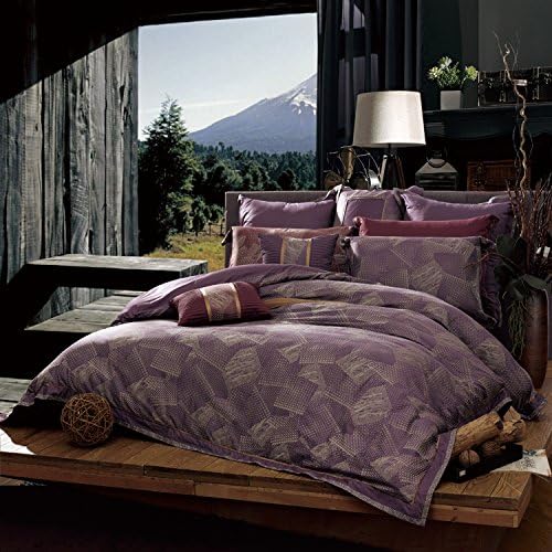 FUANNA 4-Piece Bedding Set / Morocco (Duvet Cover, Bed Sheet, Pillowcases) (Full/Queen)