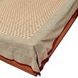 Queen Bed Sheet in Cotton with Block Prints