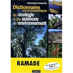 Dictionnaire encyclop�dique de l'�cologie et des sciences de l'environnement
