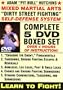 Dirty Street Fighting Self-Defense System - Complete 5-DVD Boxed Set, Starring Adam "Pit Bull" Hutchins