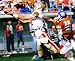 Dwight Clark Autographed/Hand Signed San Francisco 49ers 8x10 Photo (Vs Broncos)