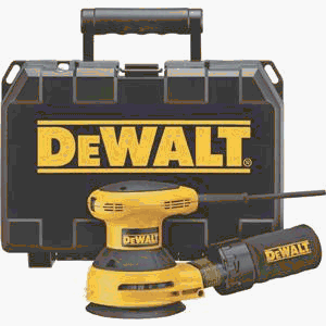 DEWALT D26451K 3 Amp 5-Inch Random Orbit Sander with Cloth Dust Bag