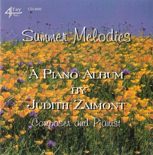 Judith Lang Zaimont Summer Melodies-a Piano Album By Judith Lang Zaimo cd cover
