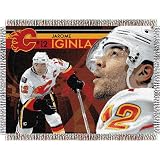 Calgary Flames Jarome Iginla Jacquard Woven Blanket
