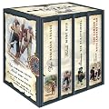 Die gro�en Klassiker der Abenteuerliteratur (im Schuber) - Robinson Crusoe - Moby Dick - Die Schatzinsel - Tom Sawyer & Huckleberry Finn