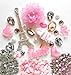 LOVEKITTY -- DIY 3D Rhinestone Eiffel Tower Bling Cell Phone Case Resin Flat back Kawaii Cabochons Deco Kit / Set -- by lovekitty