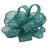 Berwick Laced Up Glitter Mesh Wired Edge Ribbon, 1 1/2