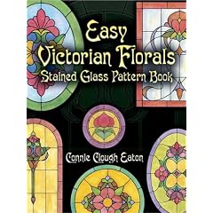 Easy Victorian Florals Stained Glass Pattern Book (Dover Pictorial Archive Series)
