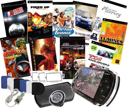 Childrens Toyshop  Video Games : Giga Pack 10 Game Bundle (PSP)